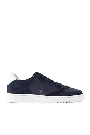 Ralph Lauren Janson Leather Sneakers - Black