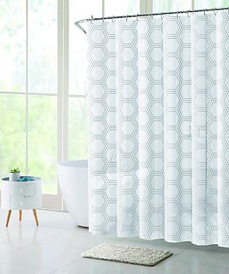 DS BATH Leopard Shower Curtain,Black Fabric Shower Curtain,Vintage Shower Curtains for Bathroom,Brown Bathroom Curtains,Print Waterproof Shower Curtain,62 W x 72 H-Black/Brown