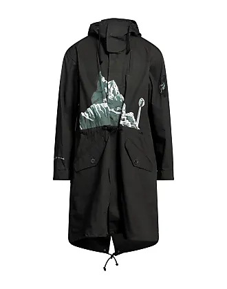 Undercover house-graphic coat - Black