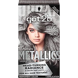 Got2b Schwarzkopf Got2b Metallics Permanent Hair Color, M72 Dusty Silver