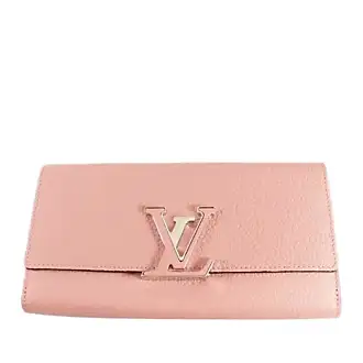 Moda Donna − Portamonete Louis Vuitton in Rosa Fucsia