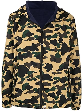 EUDOLAH Shark Hoodie Camouflage Print Trendy Cotton Casual Loose Zip Jacket for Men Women