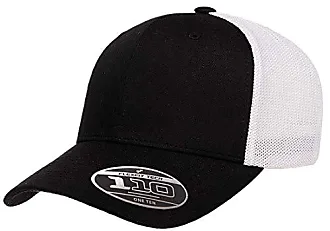 Black Trucker Hat Fitted Trucker Hats for Men Trendy Trucker Cap Be Strong  Courageous Fashion Mesh Trucker Caps