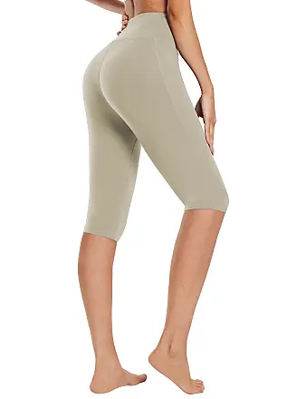 BALEAF Women's Capri Yoga Pants with Pockets