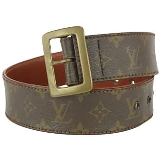 Louis Vuitton Cintura marrone con monogramma LV ref.984315 - Joli Closet