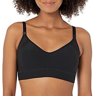 Warner's Womens Easy Does It Wireless Lift Convertible Comfort Bra Rn0131a, Black, XX-Large Plus