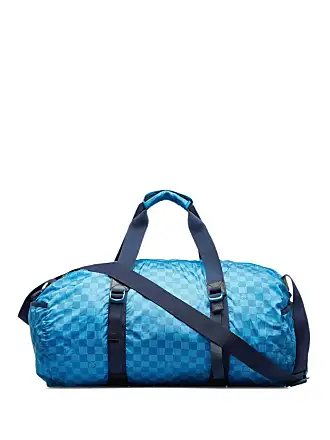 Louis Vuitton, Bags, Louis Vuitton Nylon Damier Aventure Practical Blue  Duffel Travel Overnight Bag