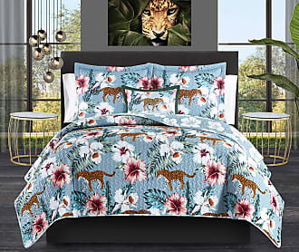 Chic Home Utopia 4 Piece Reversible Duvet Cover Set Patchwork Bohemian  Paisley Print Design Bedding King