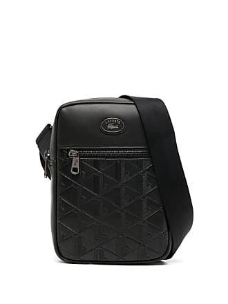  Lacoste Men's Lacoste Blend Concept Reporter Bag Cross Body,  Black, ONE US : Clothing, Shoes & Jewelry