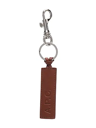 Smooth Leather Tear Drop Key Fob Keychain by Boston Leather