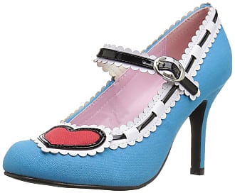 Ellie Shoes Womens 406-Alise Maryjane Pump, Blue, 10 M US