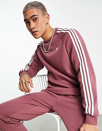 adidas originals sweatshirt with small logo in white