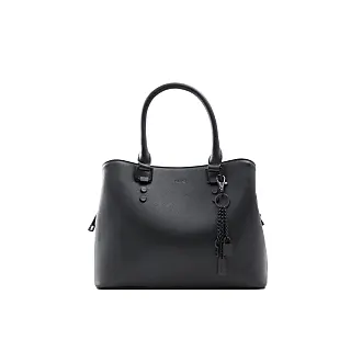 Buy Aldo BOZEMANI Black & White Striped Medium Handbag For Women