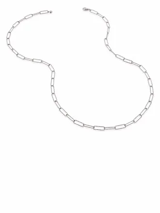 Boa Chain Necklace Silver