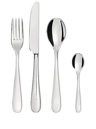 Alessi Servizio di posate Conversational Objects, 4 pz, acciaio inox