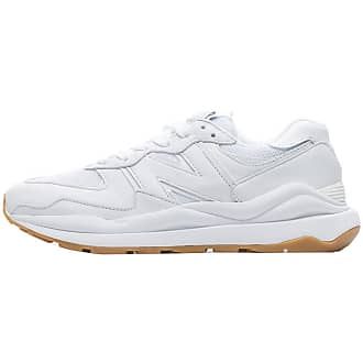 new balance white leather