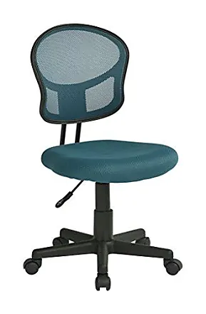 Office Star Ave Six Layton Mid Back Office Chair, Cream