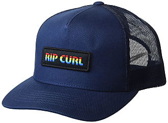 Rip Curl Trucker Hat, Mesh Back Cap Snapback for Men, Adjustable, Navy Icons, One Size