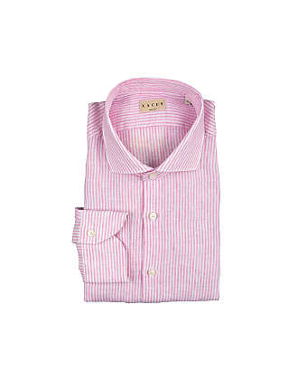 Chemise Coton Xacus pour homme en coloris Rose Homme Vêtements Chemises Chemises casual et boutonnées 