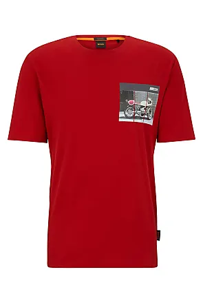 | Damen-T-Shirts HUGO von Rot Stylight BOSS in