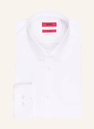 Breuninger Herren Kleidung Hemden Business Hemden Piqué-Hemd Hal Casual Fit weiss 