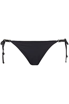 Stella McCartney Synthetik Verziertes Bikini-Höschen in Schwarz Damen Bekleidung Bademode und Strandmode Bikinis und Badeanzüge 