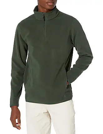 Essentials Men's Quarter-Zip Polar Fleece Jacket