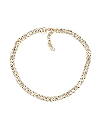 Women's Crystal Haze Gold Necklaces − Sale: at $33.00+