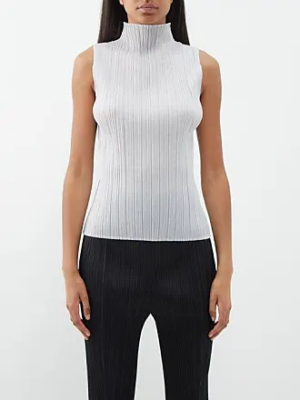 Pleats Please Issey Miyake Pleats Please Issey Miyake Brown Mellow Tank Top  - Realry: Your Fashion Search Engine