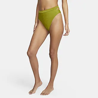 bas de maillot de bain avec volants sur les hanches vert bas de maillots de bain  femme