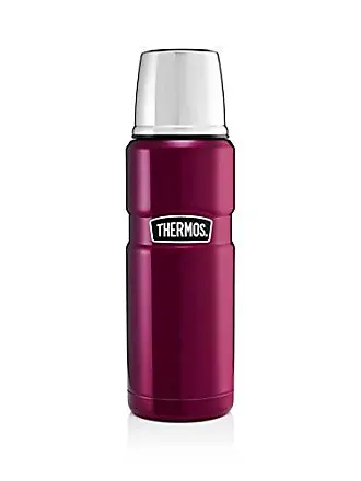 Thermos 4035.232.050 Ultralight Thermos Flask, Black, 500 mL, Extremely Lightweight, 210 G, Drinking Bottle, Dishwasher Safe, Thermos Flask Keeps