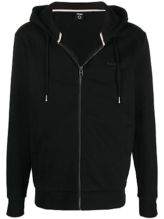 hugo boss black zip hoodie