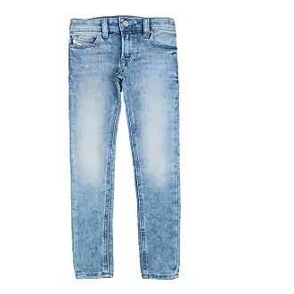 Jeans DIESEL SHIRO TECH ALPINESTARS Bleu délavé 