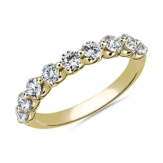 Blue Nile Floating Diamond Wedding Ring in 14k Yellow Gold (1 ct. tw.)