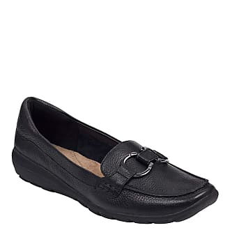 Easy Spirit Avienta Slip On feminino, Black/Black, 10.5