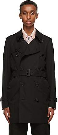 burberry single breasted trench coat mens