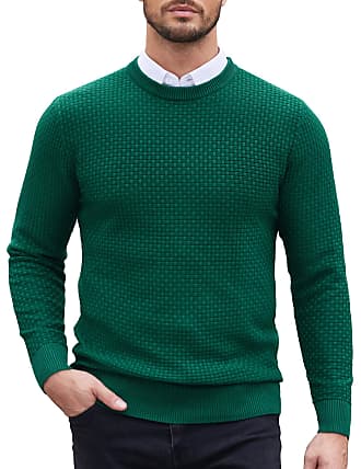  Women's Lightweight Soft Petite Crewneck Lightweight Solid  Plain Sweaters Fall Winter Pullover Jumper Tops Green : Clothing, Shoes &  Jewelry