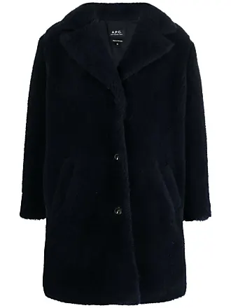 A.P.C. Thibault single-breast coat - Blue