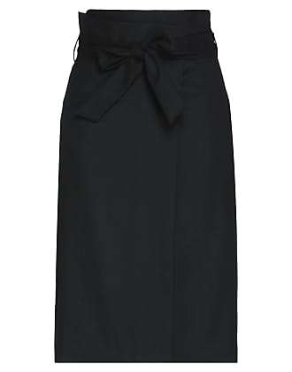 Jersey Wrap Skirt Black Arket Donna Abbigliamento Gonne Gonne a portafoglio 