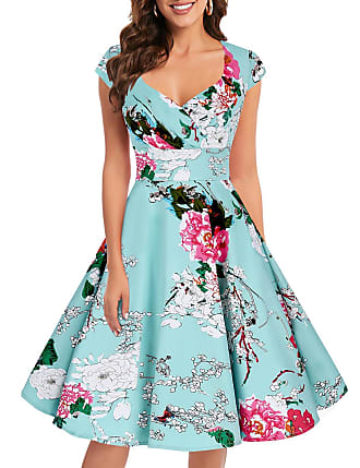 Plus Size Lace Swing Dresses for Women Off Shoulder Vintage Floral Evening  Rockabilly Cocktail Skater Party Prom Ball Gown Summer Sleeveless Dress 