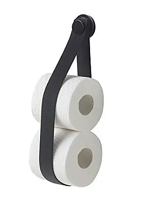 Tiger - Tiger Tune Ensemble d'accessoires de toilettes - Brosse WC avec  support - Porte-rouleau papier toilette sans rabat - Crochet  porte-serviette - Laiton brossé / Noir