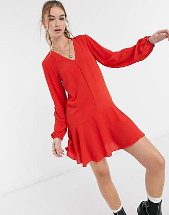 asos red dresses sale