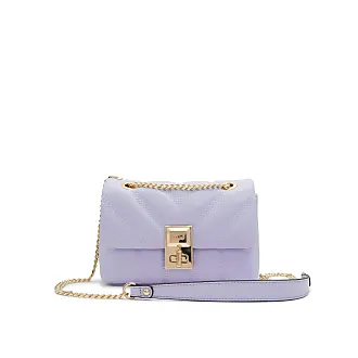 Aldo Mini Crossbody Bag with Embellished Bow in Pink-Green