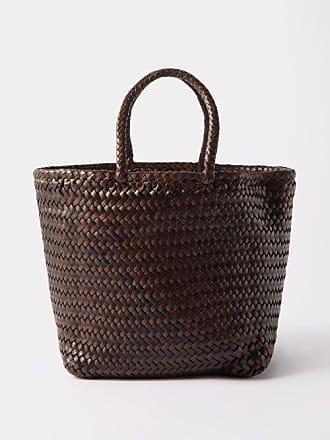 Nantucket Woven Leather Bag by Dragon Diffusion- La Garçonne