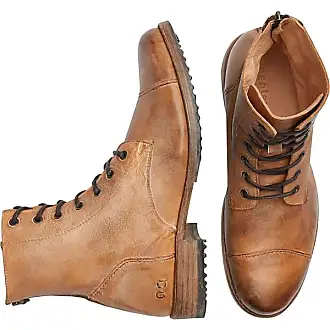 Rigger Commando Boot - Dark Brown, Mens Lace Up Boots