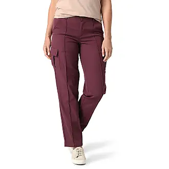 Lee Women's Petite Flex to Go Mid Rise Seamed Cargo Pant