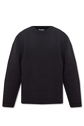 Acne Studios Logo Motif Crewneck Sweater - Knitwear Khaki M