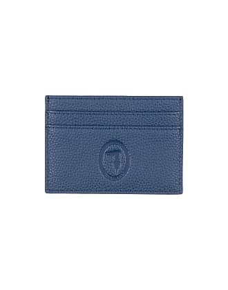 Herren Portemonnaies und Kartenetuis Bobbies Portemonnaies und Kartenetuis Bobbies Leder Brieftasche in Blau für Herren 