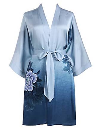 Damen Bekleidung Nachtwäsche Bade- Alanui Baumwolle Kimono Aus Baumwollmischgewebe island Waves und Hausmäntel Morgen 
