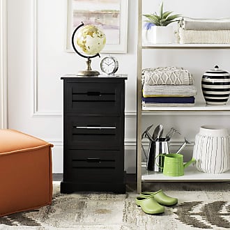 Safavieh American Homes Collection Samara Black 3-Drawer Cabinet